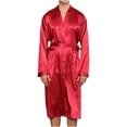 thumbnail image 1 of Shorts à Séchage Rapide Homme Unis Décontractés Manches Longues à Lacets Rayés Maison Poche Longue Robe de Pyjama Shorts Ensemble de Shorts de Pyjama pour Homme Ensembles de Pyjama pour Homme Manches Longues Ensemble de Shorts de Pyjama pour Homme, 1 of 8