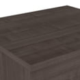 thumbnail image 2 of Bestar Logan 28W 2 Drawer Lateral File Cabinet in medium gray maple, 2 of 7