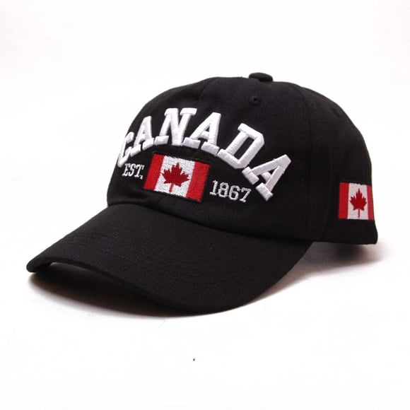 2025 Canada Baseball Cap Canada Translucent Reversible Cap Day Embroidered Maple Leaf Breathable Hats for Men Flag Adjustable Hat