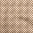 thumbnail image 1 of oneOone Cotton Poplin Brown Fabric Houndstooth Craft Projects Decor Fabric Printed By The Yard 56 Inch Wide, 1 of 4