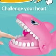 thumbnail image 3 of Biting Shark Board Game with Soft Rubber Teeth, Interactive Parent-Child Activity for Family Nights, Enhances Reflexes and Fun Challenges, 3 of 9