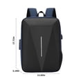 thumbnail image 3 of Vadktai Anti Theft Business Backpack, Fits 15.6 Inch Laptop, Smart Work Backpack with USB Charging Port for Office Work Airplane Business Travel, 3 of 7