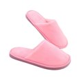 thumbnail image 1 of Home Slippers Warm Shoe Winter Supplies Multicolored Multipurpose Household Accessories Home Craftsmanship Household Accessories Soft Bottom Shoes Pink 40-41, 1 of 9