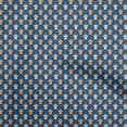 thumbnail image 1 of oneOone Cotton Cambric Navy Blue Fabric Block Sewing Material Print Fabric By The Yard 42 Inch Wide-AS, 1 of 5