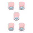 thumbnail image 3 of maskred Stylish Cat Paw Gaming Mouse Mat Wrist Protection Non-slide Base Safe Unique DS-011 pink blue 5Set, 3 of 6