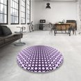 thumbnail image 4 of Ahgly Tapis Rectangulaire Lavable en Machine Intérieur Transitionnel Rebecca Violet, 2 Pieds x 3 Pieds, 4 of 7