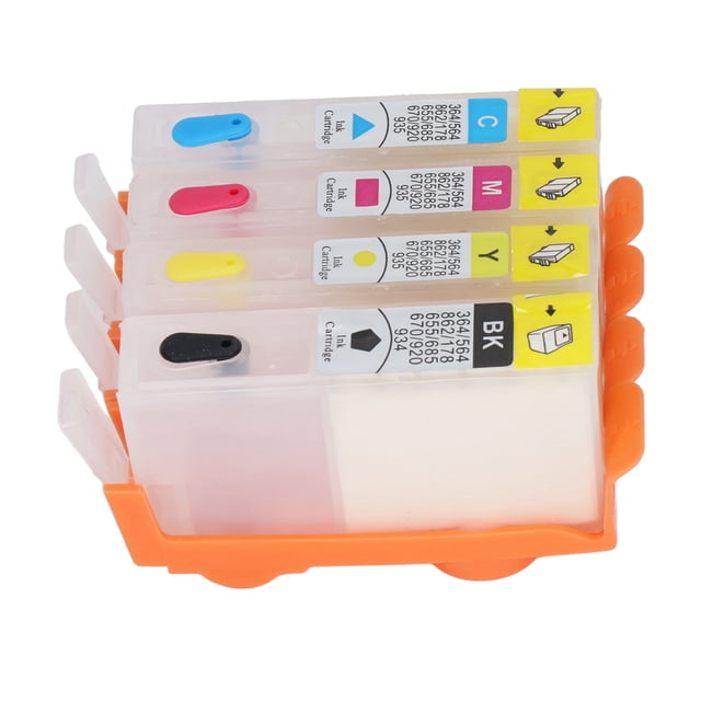 Printer Inkjet , Black Blue Magenta Yellow Accurate Card Position Leakage Free Ink 4 Pcs For Replacement 903,902,904,905,934 935,920
