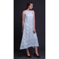 thumbnail image 4 of Bimba Block Women Printed Backless Long Halter Neck Beachwear RayonDress-X-Large, 4 of 6