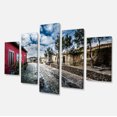 thumbnail image 2 of Magnifique Milis Rue Sardaigne - Impression d'Art sur Toile Paysage, 2 of 3