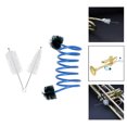thumbnail image 2 of Trumpet Cleaning Kit - Includes Flexible Rod, Mouthpiece Brushes, Stainless Steel Spring, for Wind Instruments (Trumpets/Flutes), Deep Cleaning, 2 of 6