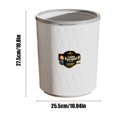 thumbnail image 3 of EGNMCR Kitchen Utensils Set, Trash Can Pressure Household Kitchen Large Plastic Basket Bedroom Bathroom Classification Small Trash Bucket 9 L garbage bin, 3 of 6