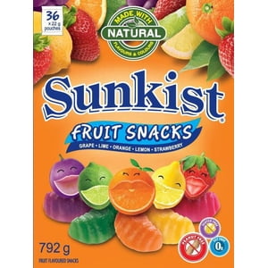 Sunkist Chewy Fruit Snacks