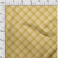 thumbnail image 3 of oneOone Silk Tabby Yellow Fabric Check Sewing Craft Projects Fabric Prints By Yard 42 Inch Wide, 3 of 4