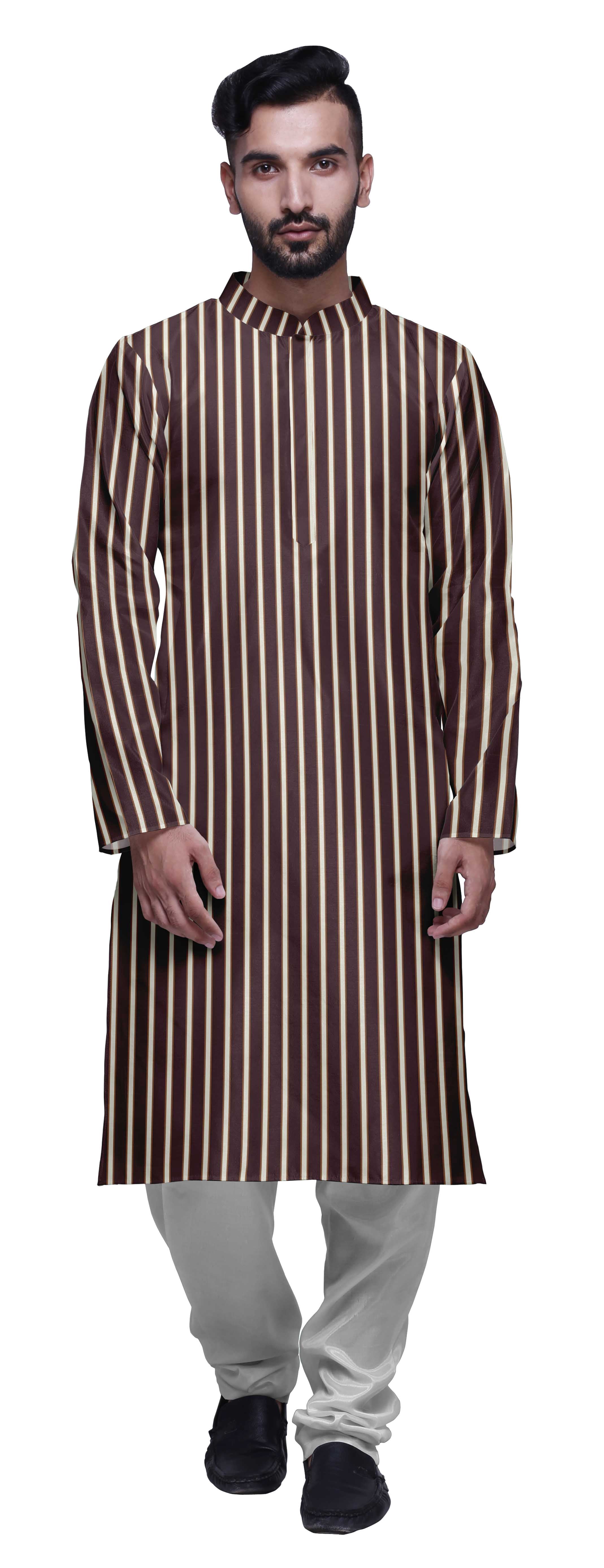 Atasi Designer Printed Kurta For Boys Casual Kurta Pajama Set Summer Clothing