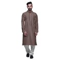 thumbnail image 1 of Atasi Party Wear Kurta Pajama For Men Mandarin Collar Ethnic Printed Kurta Set, 1 of 5