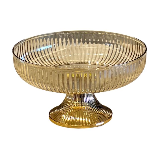 Birdeem Plateau à Fruits Transparent pour la Maison Salon Table Basse Mode Mettre Collations Bonbons Noix Fruits Secs Boîte de Rangement