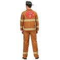 thumbnail image 3 of Tan Firefighter Uniform Mens Costume, 3 of 3