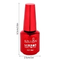thumbnail image 3 of WIFKLSIIPG Metal Mirror Nail Polish Effect Long Lasting Nails Art Multicolor Shiny Nail Polish 8ML, 3 of 8