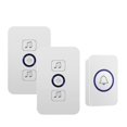 thumbnail image 2 of 61 Ringtones Wireless Doorbell Chime, Long Range 500ft Smart Doorbell with IP66 Waterproof Button, Easy Plug Play Installation for Home Office Villa, White, 2 of 7