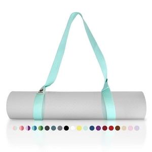 Tumaz Yoga Mat Strap [Mat Not Included] (2 Sizes) With Extra Thick & Comfy Delicate Texture Adjustable Yoga Mat Carrier