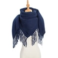 thumbnail image 4 of Dvkptbk Foulards pour Femmes Mode Hiver Femmes Foulard Colorée Décontractée Foulard à Franges Châle Vêtements en Liquidation, 4 of 5