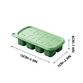 thumbnail image 2 of Amzcrzy Ice Cube Tray Soft Bottom Easy To Disassemble and Form Ice Box Self-Made Ice Box Ice Tray Apartment Essentials Ice Tray, 2 of 5