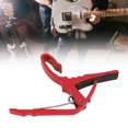thumbnail image 4 of Bass Capo, Alloy Wide Application Electric Guitar Capo Portable  For Playing Red, 4 of 8