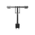thumbnail image 3 of StarTech.com Support de Bureau à Double Bras pour Moniteur avec USB et Audio - Support VESA Mince à Mouvement Complet et Réglable pour Moniteurs Doubles jusqu'à 32 Pouces - Articulations Ergonomiques - Pince en C/patte d'Oeillet (ARMSLIMDUAL2USB3), 3 of 4
