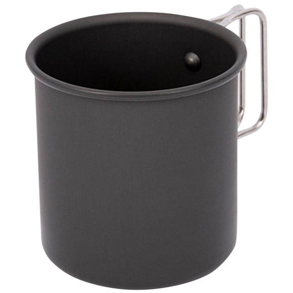 MasteelfCA Outdoor Drinking Cup Portable Water Mug Drinking Cup with Folding Handle Camping Coffee Mug