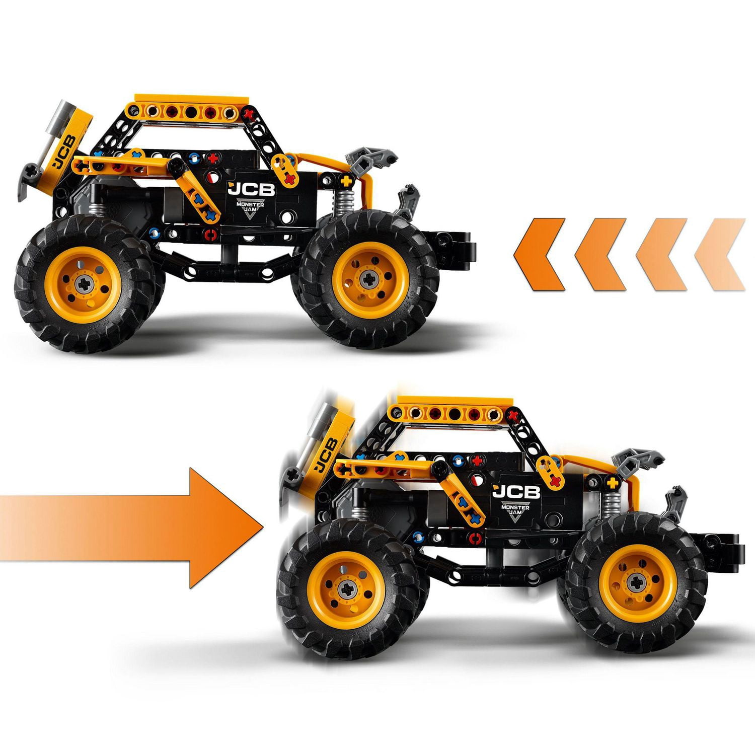 LEGO Technic Monster Jam DIGatron à rétrofriction 42199 Ensemble de construction (218 pièces)
