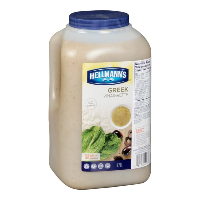 Hellmann's Vinaigrette Grecque / 3,78 L/unité, 2 Unités/caisse