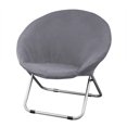 thumbnail image 4 of Langgg Easy To Chair For Folding Fits Slipcover For Easy And Slipcover Easy To Clean In Various Colors Chair Fits black light Grey, 4 of 9