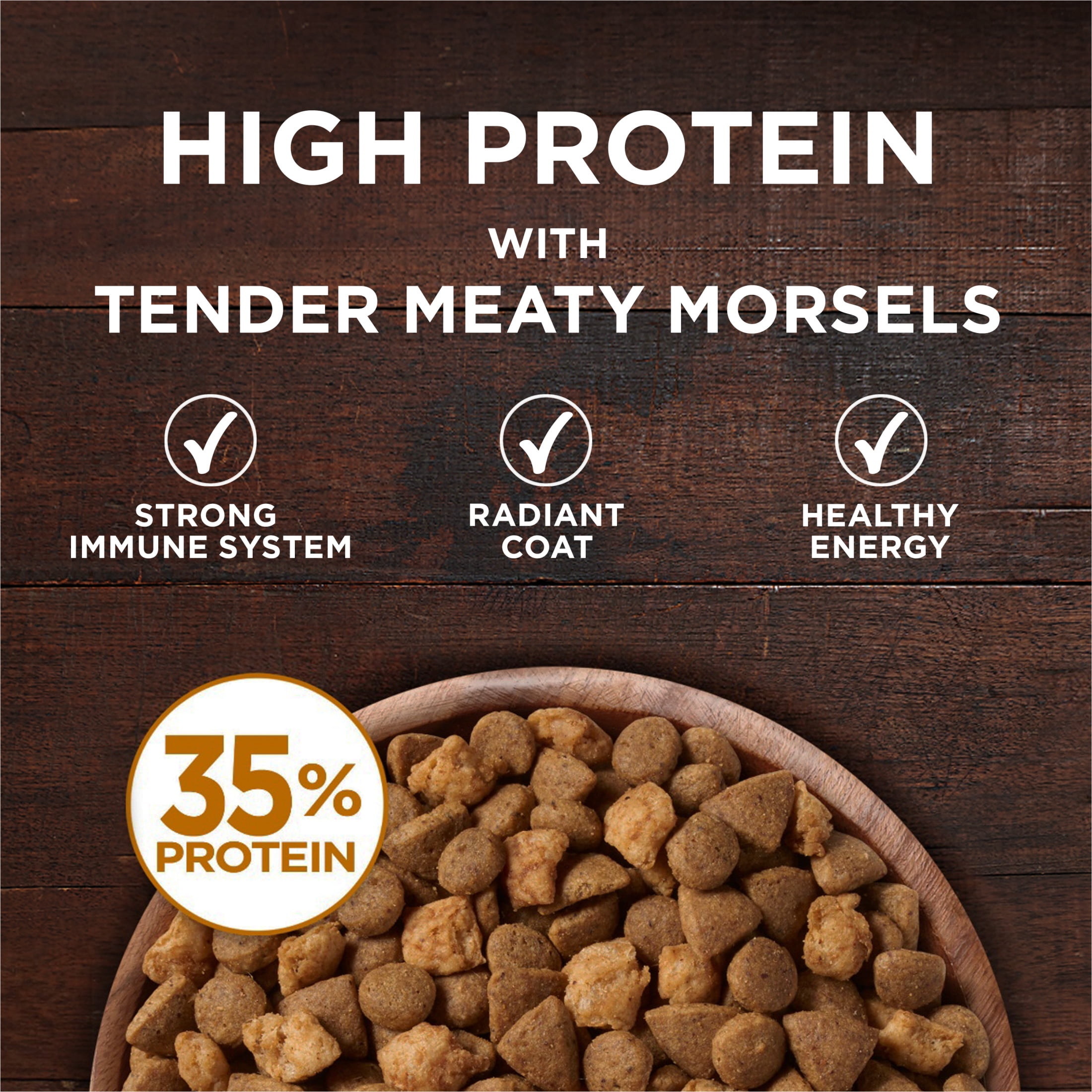 Purina ONE Véritable Instinct Poulet Sans Grains, Nourriture Sèche pour Chats 1.45kg