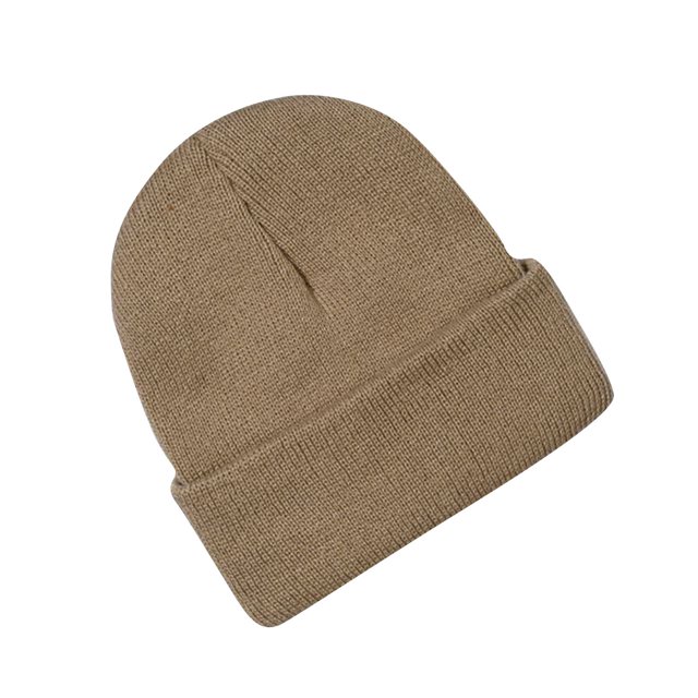 Pisexur Baby Hats Solid Color Ribbed Knit Beanie Hats Fashion Fall Winter Warm Soft Skull Caps for Age 0-3 Years