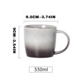 thumbnail image 2 of Suncoda Mug, Ceramic Gradient Coffee Cup Mug, 2 of 5
