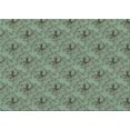 thumbnail image 1 of Ahgly Company Machine Washable Indoor Rectangle Transitional Dark Sea Green Area Rugs, 4' x 6', 1 of 7