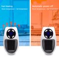 thumbnail image 2 of Electric Space Heater With LED Display Timer Wall Outlet Space Heater Safe Overheat Protection Quiet, 2 of 8
