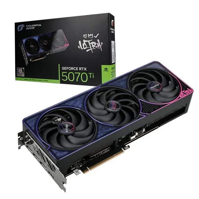 Colorful iGame RTX 5070 Ti Ultra OC 16GB GDDR7 256 bit Graphics Card