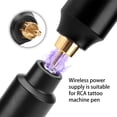thumbnail image 4 of Power Supply Large Capacity Simple Operation Rotary Adapter Circuit Protection Tattoos Supplies Wireless Connector Alumium Alloy Red, 4 of 7
