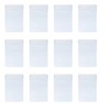 thumbnail image 1 of 200 Pcs Sacs de Rangement Transparents à Fermeture Éclair, Sacs en Plastique Épais Transparents, 1 of 1