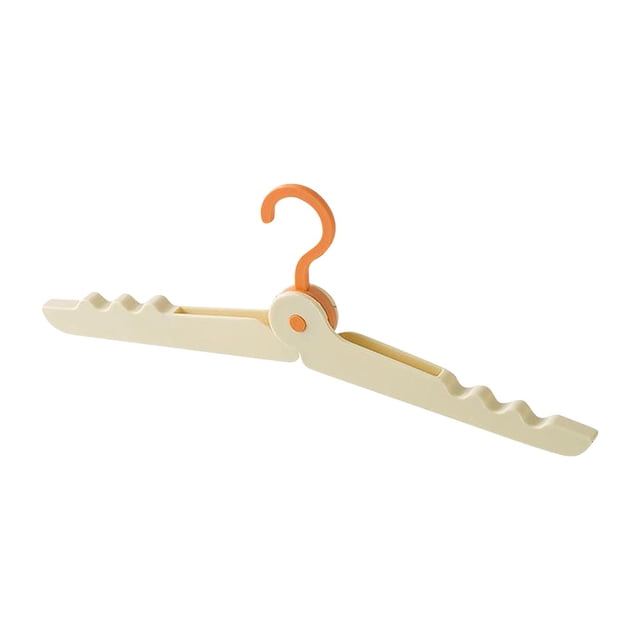 Antqov Folding Clothes Hanger Portable Travel Multi Functional Plastic Clothes Hanger