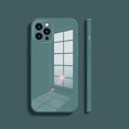 thumbnail image 3 of ziyahi Glass Back Phone Covers with Solid Color Full Rugged Bumper Anti-Slip Design for Iphone 7P/8P/7/8/XS Max/XR/X/XS, 3 of 3