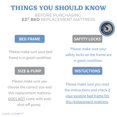 thumbnail image 4 of Simpli Comfy EZ Bed Replacement Air Mattress (Queen) Please Read Instructions Before Purchasing (05.Replacement Queen), 4 of 4