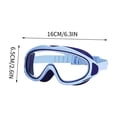 thumbnail image 3 of D-98 J Boy Girl Kids Swim Goggles Set Waterproof Large Frame Diving High Definition With Cap For Comfort #AOKKe, 3 of 5