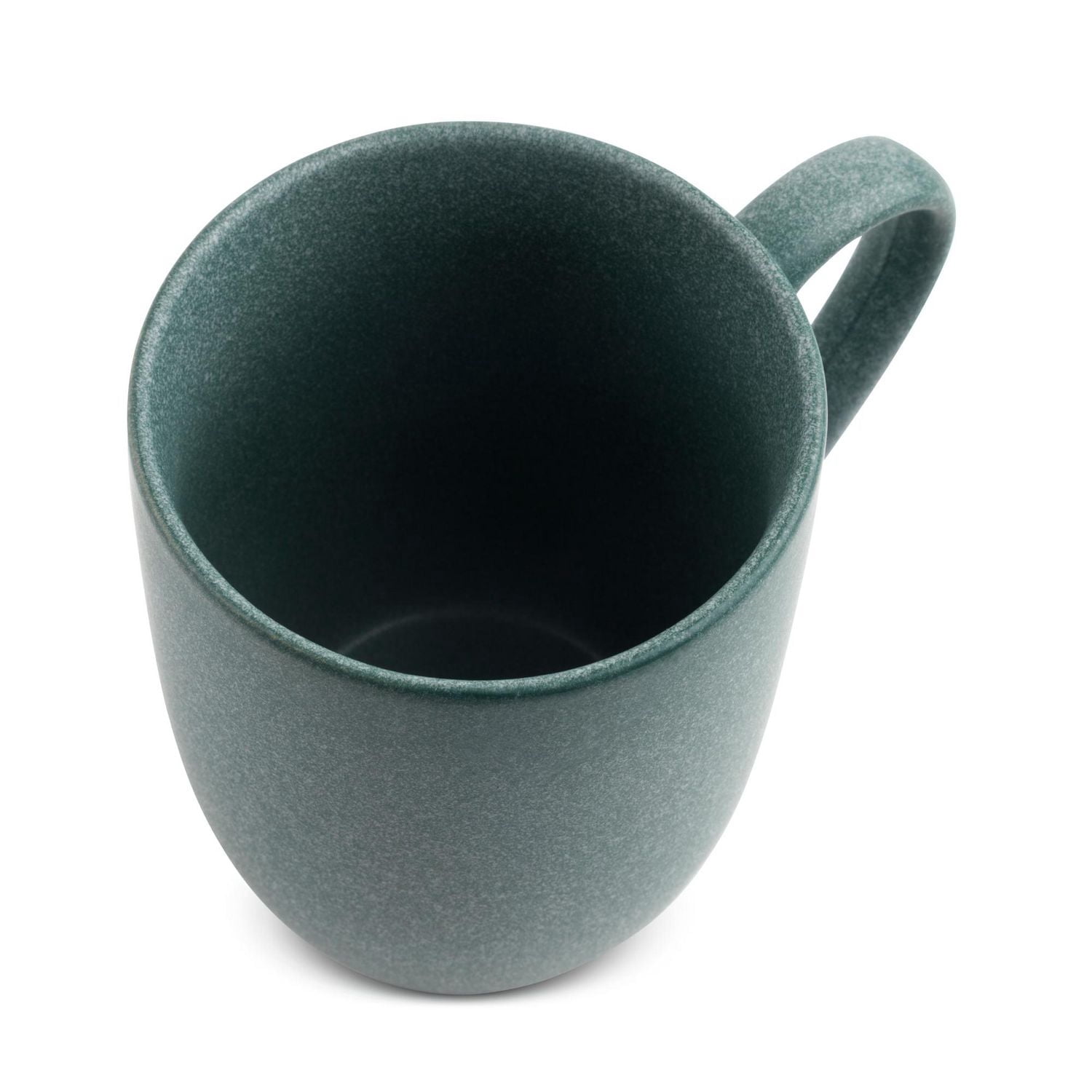 Tasse en grès Thym & Table, vert caspien