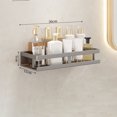 thumbnail image 4 of tamizeot Shower Shelf Holder Lightweight But Sturdy No Drilling Required Without Drilling Shower Storage Rack 50CM, 4 of 6