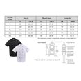 thumbnail image 1 of Men Women Double Breasted Short Sleeve Uniforms Chef Coat Restaurant Cook Uniform 2XL White Short Sleeve, 1 of 9