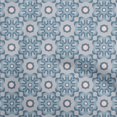 thumbnail image 1 of oneOone Polyester Spandex Grayish Blue Fabric Asian Block Craft Projects Decor Fabric Printed By The Yard 56 Inch Wide, 1 of 4
