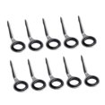 thumbnail image 4 of 10 Pieces Stainless Steel Fishing Rod Guides Fishing Line Guides Eye Sets, 4 of 5