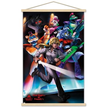 Five Nights at Freddy's: Security Breach - Group Wall Poster, 14.725" x 22.375"